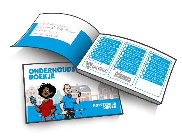 Het onderhoudsboekje van jouw adres in de app